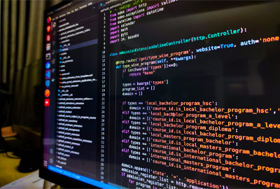 image of backend development